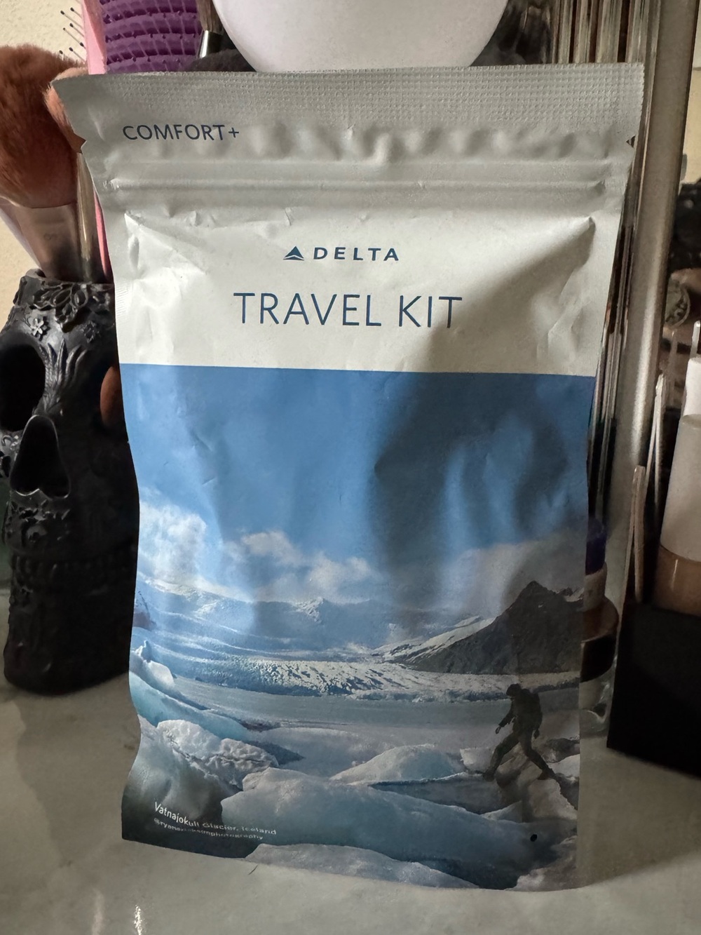 3/$15 Delta Comfort+ Travel Amenity Kit Eye Mask Earplugs Toothbrush